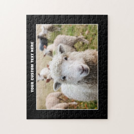 Schapen op maat legpuzzel (Verticaal)