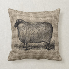  schapen op schoot kussen