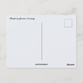 Schapen op Sunset in Jæren Noorwegen Briefkaart (Achterkant)