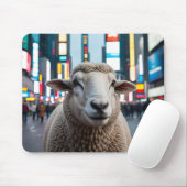 Schapen op Times Square Muismat (Met muis)
