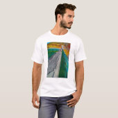 Schapen over Grand Coulee Dam T-shirt (Voorkant volledig)