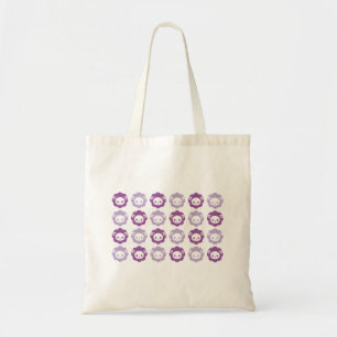schapen paars tote bag