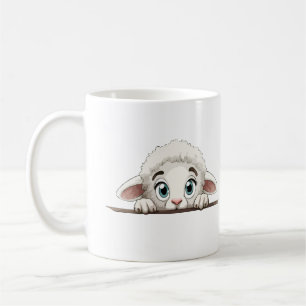 Schapen Peking Schattige Schattig Funny Animal Car Koffiemok