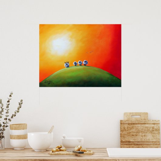 Schapen Poster (Keuken)