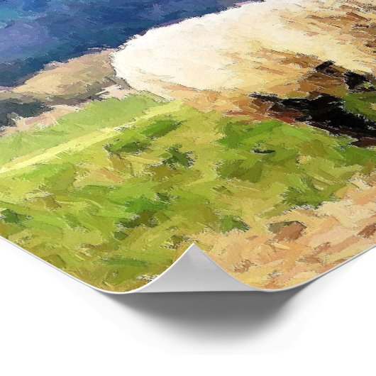 SCHAPEN POSTER (Hoek)