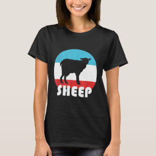 Schapen Retro Silhouet T-shirt