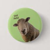 Schapen Ronde Button 5,7 Cm (Voorkant)