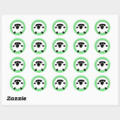 Schapen Ronde Sticker (Vel)