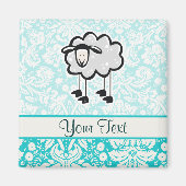 Schapen; Schattig Magneet (Voorkant)