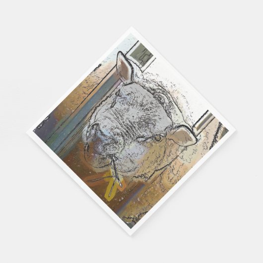 SCHAPEN SERVETTEN (Hoek)