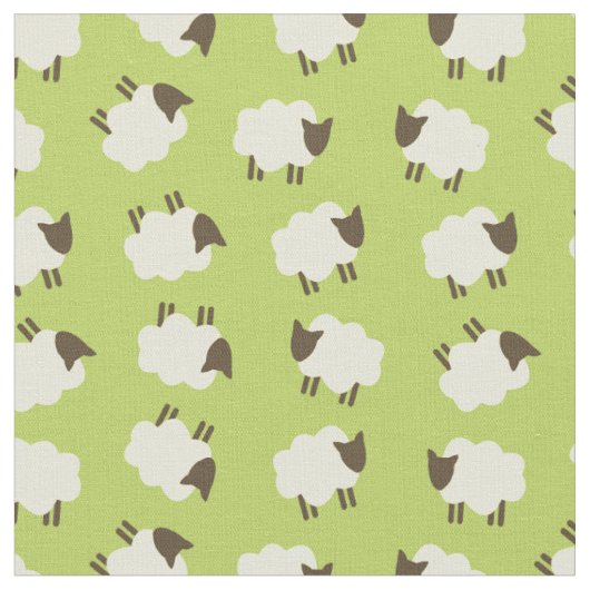 Schapen Stof (Close Up)
