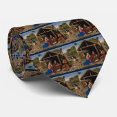 Schapen Stropdas (Opgerold)