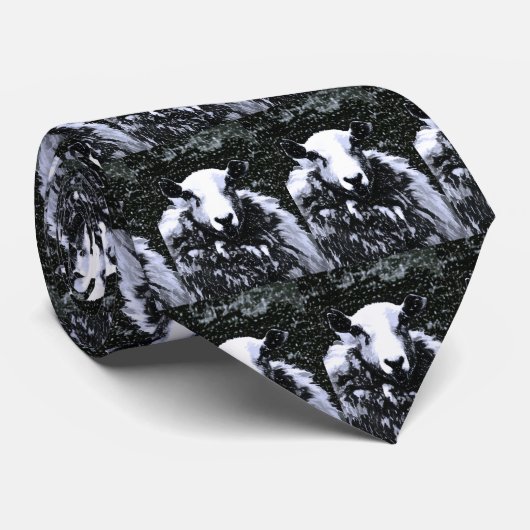 SCHAPEN STROPDAS (Opgerold)