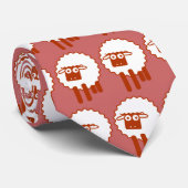 schapen stropdas (Opgerold)