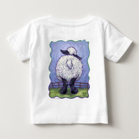 Schapen T-Hemden (Achterkant)