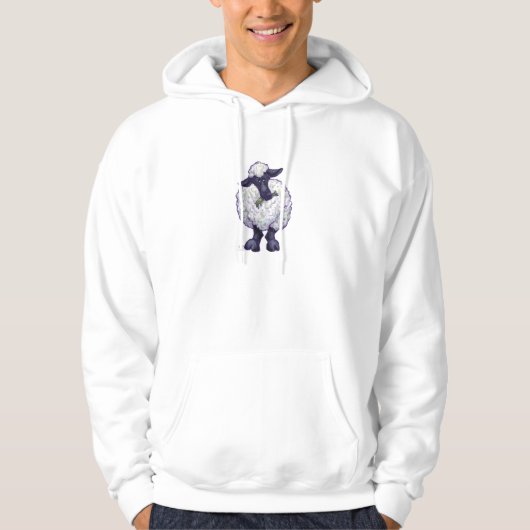 Schapen T-Hemden Hoodie (Voorkant)