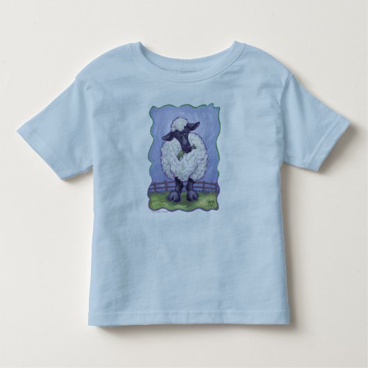 Schapen T-Hemden Kinder Shirts (Voorkant)