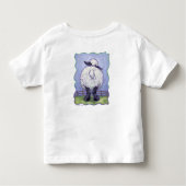 Schapen T-Hemden Kinder Shirts (Achterkant)