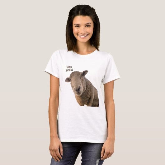 Schapen T-shirt (Voorkant volledig)