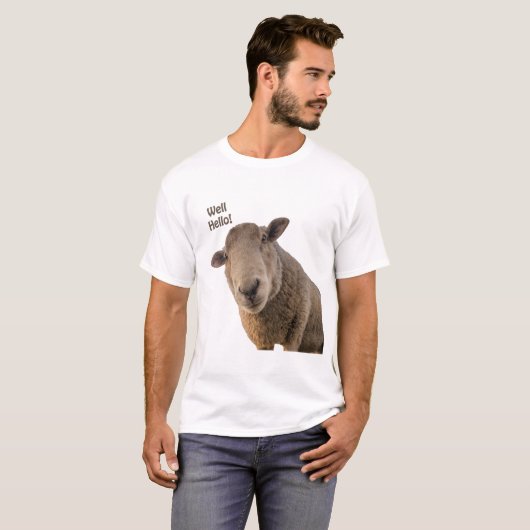 Schapen T-shirt (Voorkant volledig)
