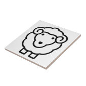 Schapen Tegeltje (Zijkant)
