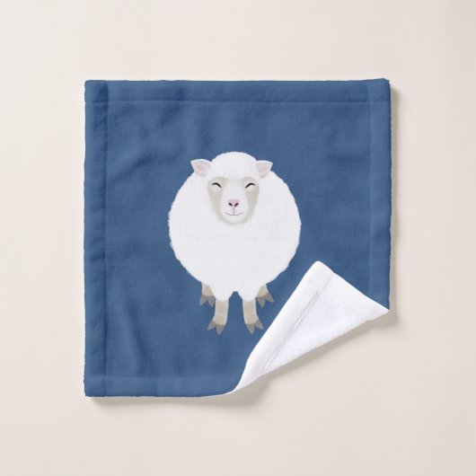 Schapen tellen Gezichtsdoek Washandje (Wasdoekje)