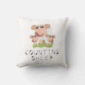 Schapen tellen. kussen (Voorkant)