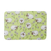 Schapen tellen op honingdauw groen badmat (Voorkant)