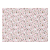 Schapen tellen op katoenen snoep roze tafelkleed (Voorkant (Horizontaal))