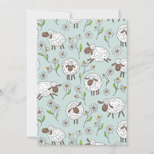 Schapen tellen op zee glasblauw