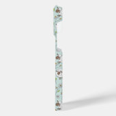 Schapen tellen op zee glasblauw iPhone hoesje (Linkerkant)