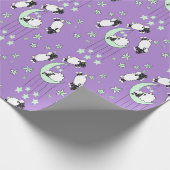 Schapen tellen wikkelpapier 4 cadeaupapier (Hoek)