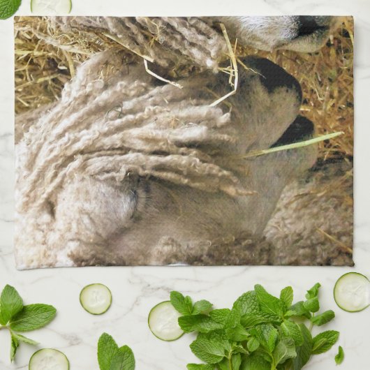 SCHAPEN THEEDOEK (Gevouwen)