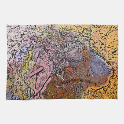 SCHAPEN THEEDOEK (Horizontaal)