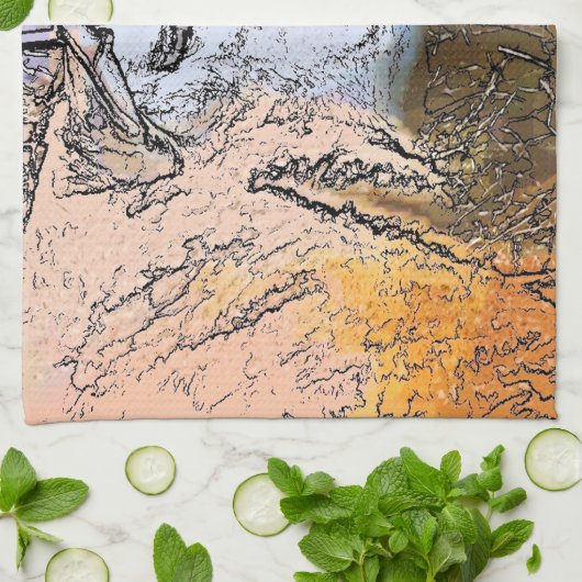 SCHAPEN THEEDOEK (Gevouwen)