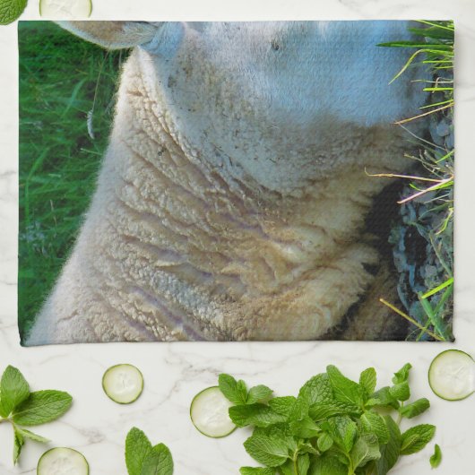 SCHAPEN THEEDOEK (Gevouwen)