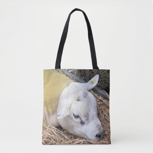 SCHAPEN TOTE BAG (Voorkant)