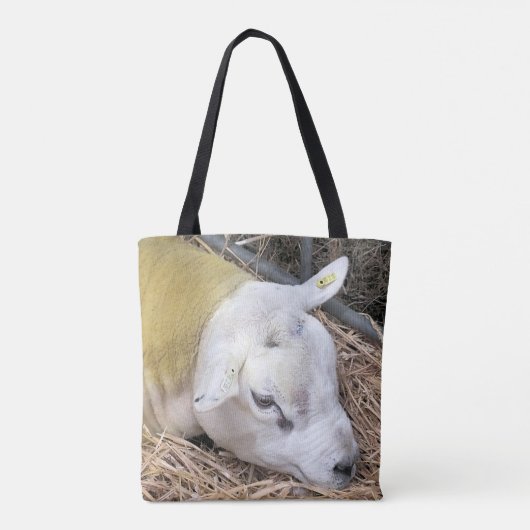SCHAPEN TOTE BAG (Achterkant)