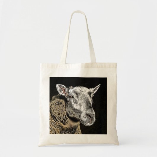SCHAPEN TOTE BAG (Voorkant)