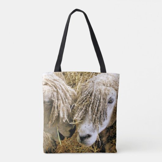 SCHAPEN TOTE BAG (Achterkant)