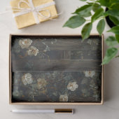  schapen tussen witte bloemen schilderen tissuepapier (Geschenk)