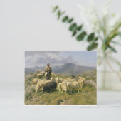 Schapen van de Pyreneeën door Rosa Bonheur Briefkaart (Staand voorkant)