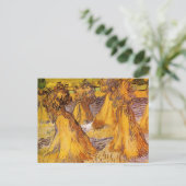 Schapen van Wheat door Vincent van Gogh Briefkaart (Staand voorkant)