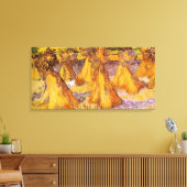 Schapen van Wheat door Vincent van Gogh Canvas Afdruk (Insitu (Woonkamer))