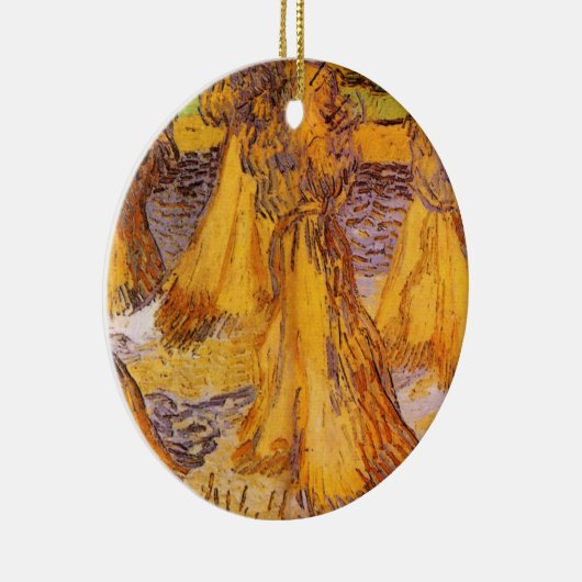 Schapen van Wheat door Vincent van Gogh Keramisch Ornament (Rechts)