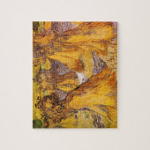 Schapen van Wheat door Vincent van Gogh Legpuzzel (Verticaal)