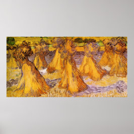 Schapen van Wheat door Vincent van Gogh Poster