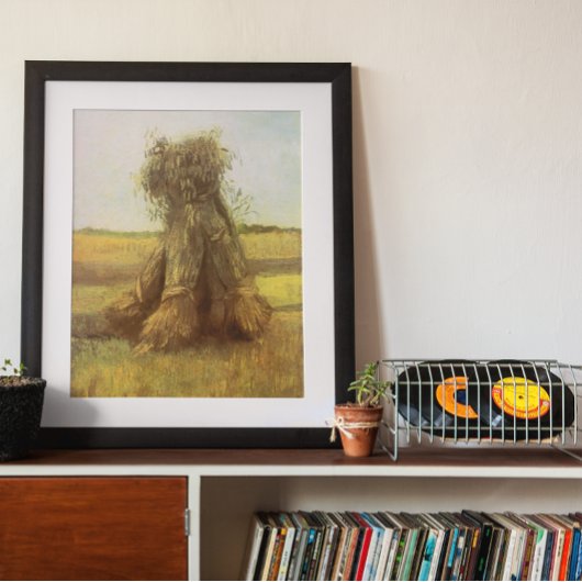Schapen van Wheat door Vincent van Gogh Poster