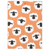 Schapen ・ Vezelliefde {om het even welke kleur} Klembord (Achterkant)