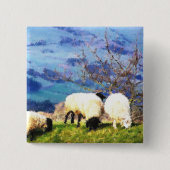 SCHAPEN VIERKANTE BUTTON 5,1 CM (Voorkant)